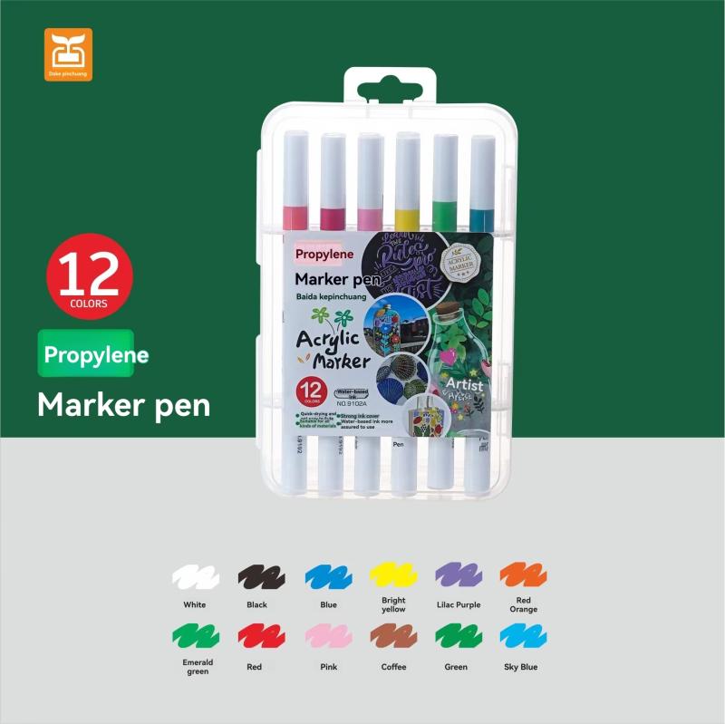 Arts & Crafts | 12 Acrylic Paint Markers Arts & Crafts Arts & Crafts