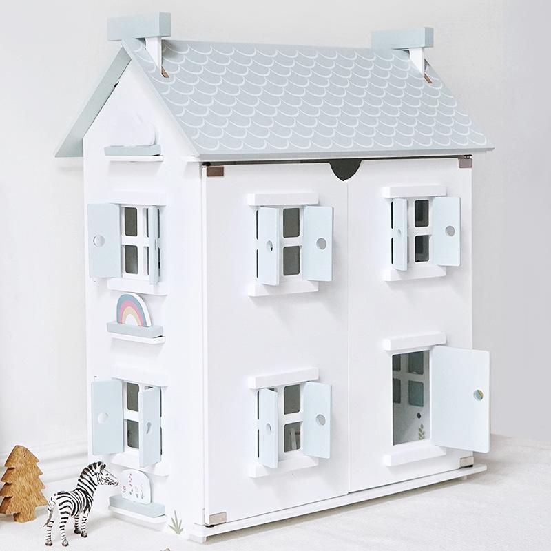 Dolls & Dollhouses | Bluebelle Wooden Dollhouse Dolls & Dollhouses Dolls & Dollhouses