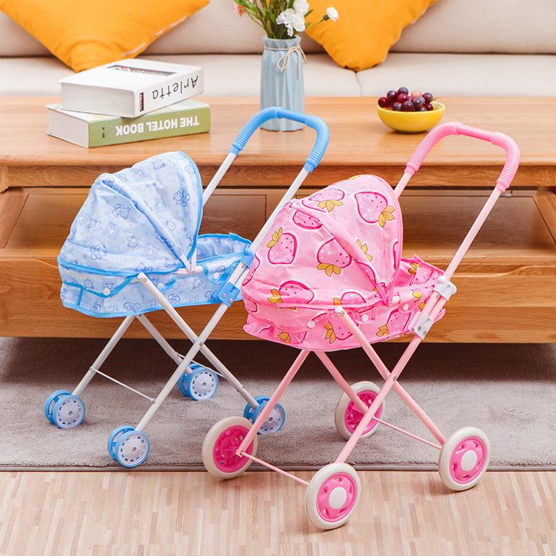 Dolls & Dollhouses | Magical Dreamland Baby Doll Stroller & Carrier Iridescent Dolls & Dollhouses Dolls & Dollhouses