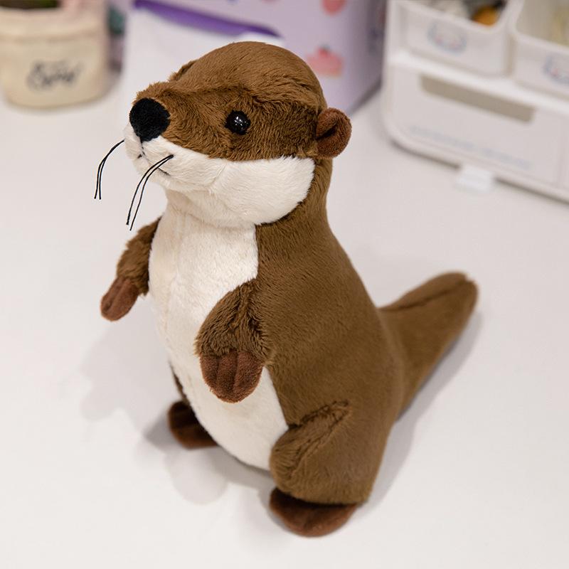 Plush & Stuffed Animals | 11″ Planet Love Recycled Bottle Toy Plush River Otter Plush & Stuffed Animals Plush & Stuffed Animals