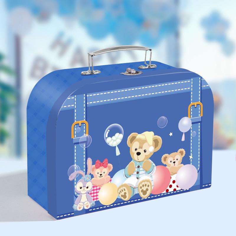 Plush & Stuffed Animals | Fynn Teddy Bear In Suitcase, Beige, 11 Inches Baby & Toddler Baby & Toddler