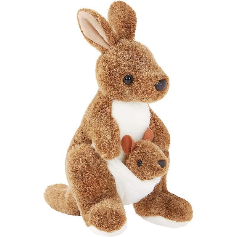 Plush & Stuffed Animals | Melbourne Kangaroo With Joey Plush Plush & Stuffed Animals Plush & Stuffed Animals