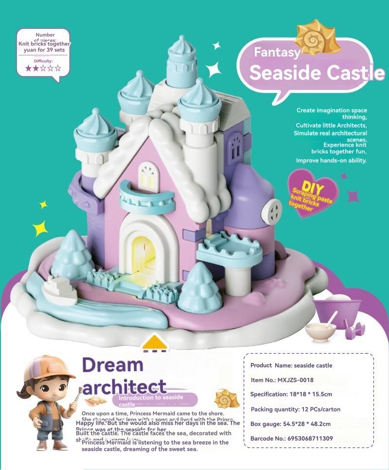 Preschool |  Baby Mermaid Castle, Dollhouse Playset With 3 Collectible Doll Figures Preschool Preschool