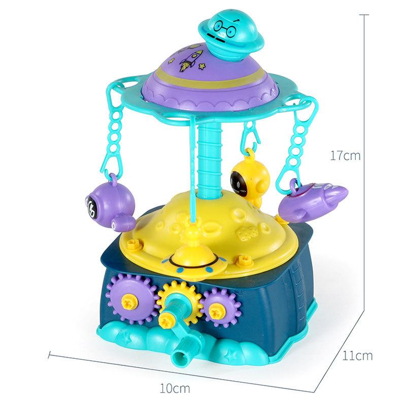 Preschool |  Baby Star Carousel Playset With Panda Figure Included Preschool Preschool