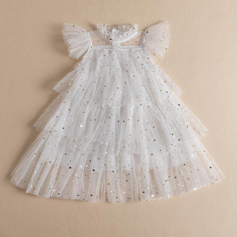 Preschool | Sequin Tulle Angel Costume 5-6 Years Preschool Preschool