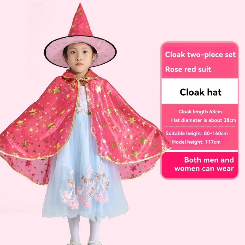 Preschool | Super-Duper Tutu/Cape/Mask, Pink/Gold, Size 4-6 Preschool Preschool