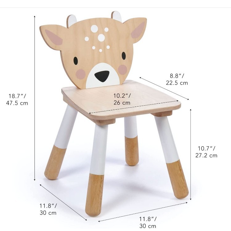 Room Accessories | Forest Deer Chair Preschool Preschool