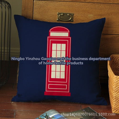 Room Accessories | London Phone Booth Pillow Room Accessories Room Accessories